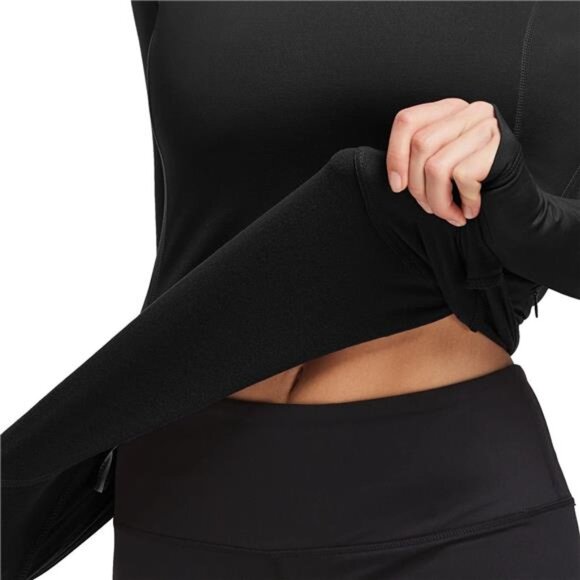 Thermal Shirts for Women Long Sleeve Fleece Tops Running Workout Cold Weather - Picture 3 of 7